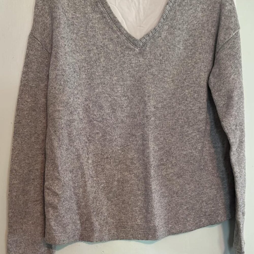 Bella‎ Luxx Cashmere Blend Top Lightweight SZ Small Long Sleeve Lagenlook Grunge